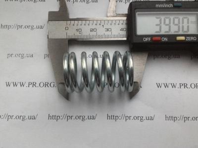 Пружина сжатия 3 х 25 х 40 (Артикул: S3662)