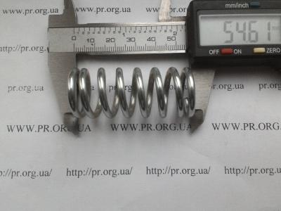 Пружина сжатия 3 х 23 х 54,5 (Артикул: S3673)
