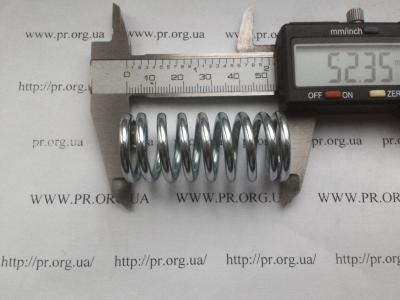 Пружина сжатия 3 х 23 х 52,5 (Артикул: S3674)