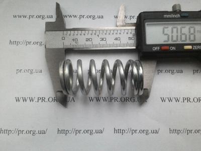 Пружина сжатия 3 х 23 х 50,5 (Артикул: S3677)