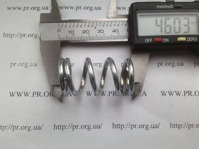 Пружина сжатия 3 х 23 х 46 (Артикул: S3678)