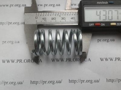Пружина стиснення 3 х 24,8 х 43 (Артикул: S3681)