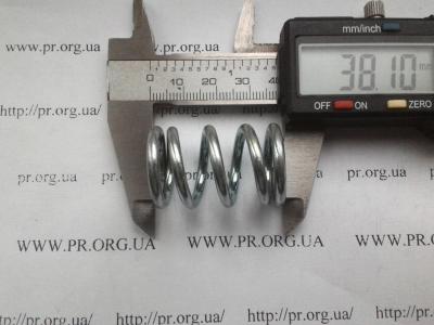 Пружина сжатия 3 х 22,8 х 38 (Артикул: S3687)