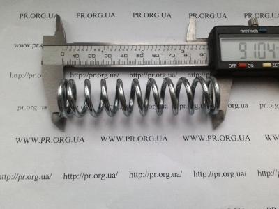 Пружина сжатия 3 х 22,4 х 91 (Артикул: S3692)