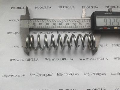 Пружина сжатия 3 х 22,5 х 93 (Артикул: S3693)