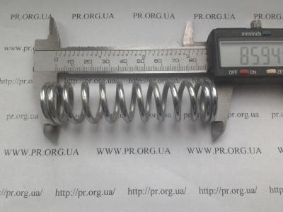 Пружина сжатия 3 х 22,5 х 86 (Артикул: S3695)