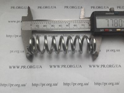 Пружина сжатия 3 х 22,5 х 78 (Артикул: S3697)