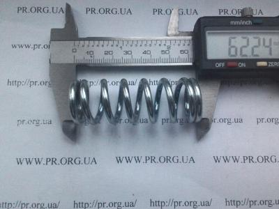 Пружина сжатия 3 х 22 х 62,2 (Артикул: S3718)