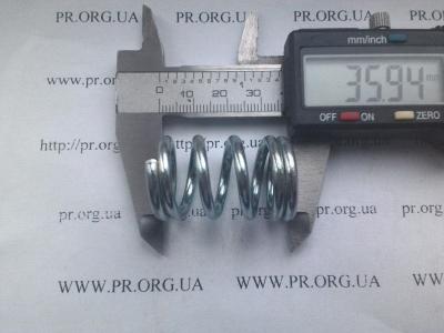 Пружина сжатия 3 х 22,6 х 36 (Артикул: S3720)