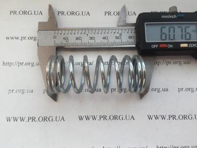Пружина сжатия 2,5 х 26 х 60,5 (Артикул: S3732)