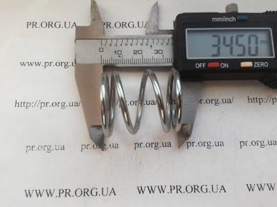 Пружина сжатия 2,5 х 27,8 х 34,5 (Артикул: S3744)
