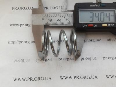Пружина сжатия 2,5 х 27,5 х 34 (Артикул: S3746)
