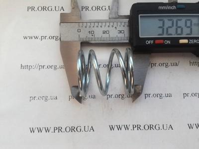 Пружина стиснення 2,5 х 27,7 х 32,5 (Артикул: S3750)
