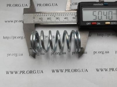 Пружина стиснення 2,5 х 23,8 х 50,5 (Артикул: S3755)