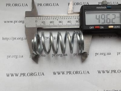 Пружина стиснення 2,5 х 23,7 х 49,5 (Артикул: S3765)