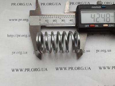 Пружина сжатия 2,5 х 23,7 х 42,5 (Артикул: S3769)