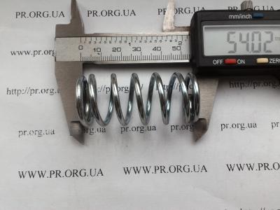 Пружина стиснення 2,5 х 23,3 х 54 (Артикул: S3772)