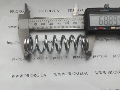 Пружина сжатия 2,5 х 21,7 х 69 (Артикул: S3777)