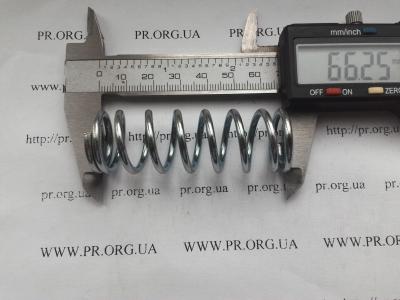 Пружина сжатия 2,5 х 21,7 х 66 (Артикул: S3779)
