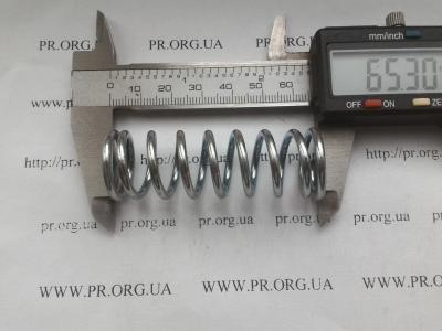 Пружина стиснення 2,5 х 21 х 65 (Артикул: S3782)