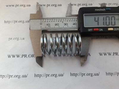 Пружина стиснення 2,3 х 21,8 х 41 (Артикул: S3798)