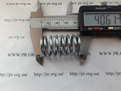 Пружина стиснення 2,3 х 21,6 х 40,6 (Артикул: S3799)