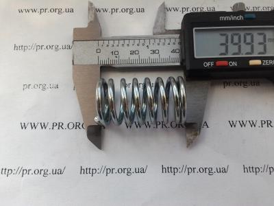 Пружина стиснення 2,3 х 21,3 х 40 (Артикул: S3802)