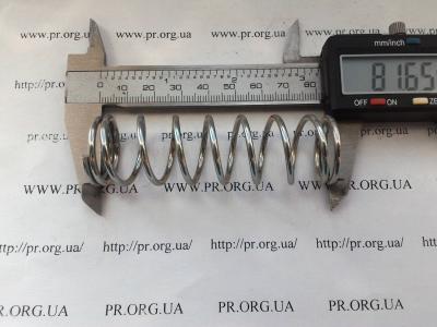 Пружина сжатия 2,2 х 23,9 х 81,5 (Артикул: S3807)