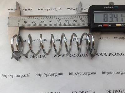 Пружина стиснення 2,2 х 23,6 х 83,5 (Артикул: S3815)