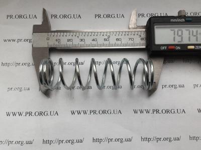 Пружина сжатия 2,2 х 23,9 х 79,5 (Артикул: S3821)