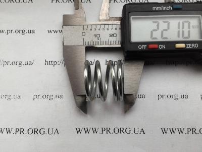 Пружина сжатия 2,2 х 22,6 х 22 (Артикул: S3830)
