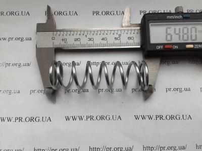 Пружина сжатия 2,2 х 20,2 х 65 (Артикул: S3838)