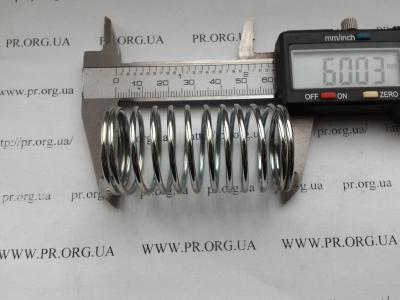 Пружина стиснення 2 х 29,7 х 60 (Артикул: S3849)