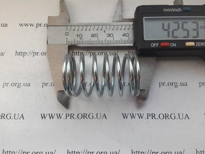 Пружина сжатия 2 х 25 х 42,5 (Артикул: S3861)