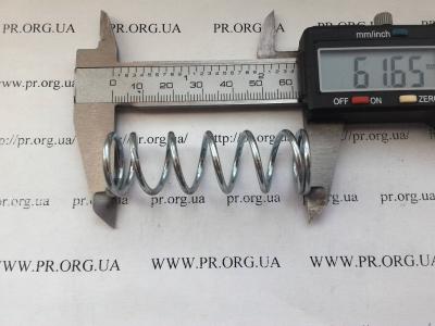 Пружина сжатия 2 х 19,7 х 61,5 (Артикул: S3869)