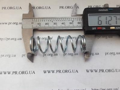 Пружина стиснення 2 х 20 х 61 (Артикул: S3871)