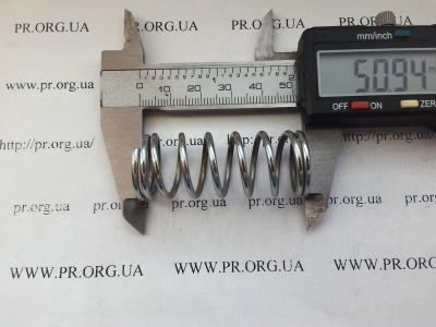 Пружина сжатия 2 х 20 х 51 (Артикул: S3874)