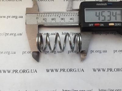 Пружина сжатия 2 х 19,8 х 45,5 (Артикул: S3883)