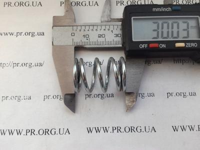 Пружина стиснення 2 х 20 х 30 (Артикул: S3886)