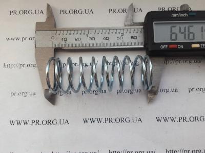 Пружина стиснення 1,8 х 23,6 х 64,5 (Артикул: S3893)