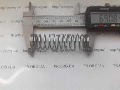 Пружина сжатия 1,5 х 19,4 х 69 (Артикул: S3904)