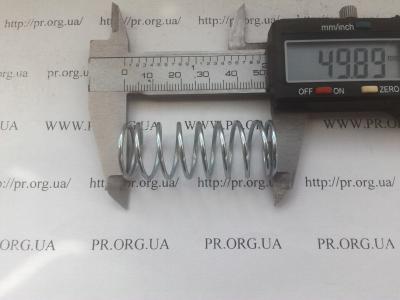Пружина стиснення 1,5 х 18,8 х 49,8 (Артикул: S3909)