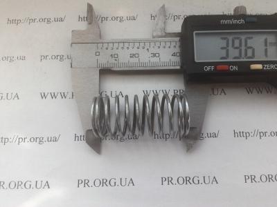 Пружина сжатия 1,5 х 18,8 х 39,5 (Артикул: S3911)