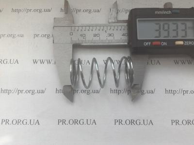 Пружина стиснення 1,5 х 20 х 39 (Артикул: S3918)