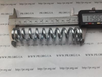 Пружина сжатия 4 х 23,7 х 116 (Артикул: S3931)