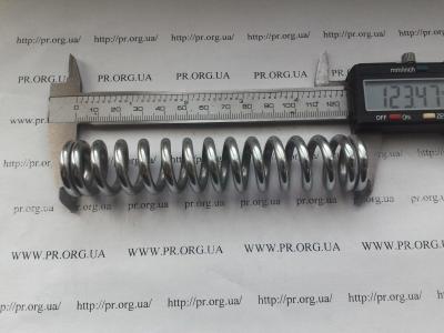 Пружина сжатия 4 х 24 х 123,5 (Артикул: S3932)
