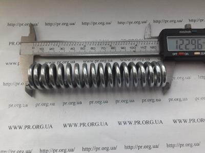 Пружина стиснення 4 х 23,8 х 123 (Артикул: S3935)