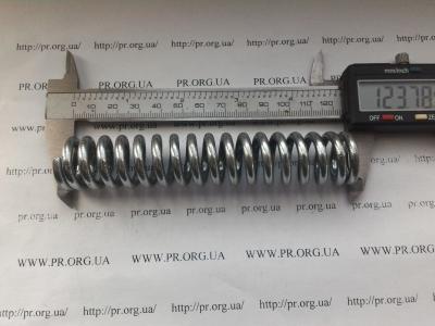 Пружина сжатия 4 х 23,3 х 123,5 (Артикул: S3937)