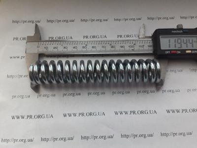 Пружина стиснення 4 х 23,5 х 119,5 (Артикул: S3938)