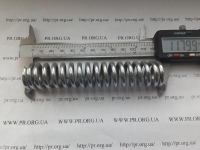 Пружина стиснення 4 х 24 х 118 (Артикул: S3939)